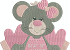 breast cancer ribbon mouse 004